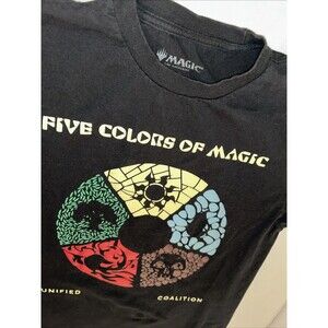 Magic The Gathering Game Unified Coliation The Five Colors Of Magic Graphic Top